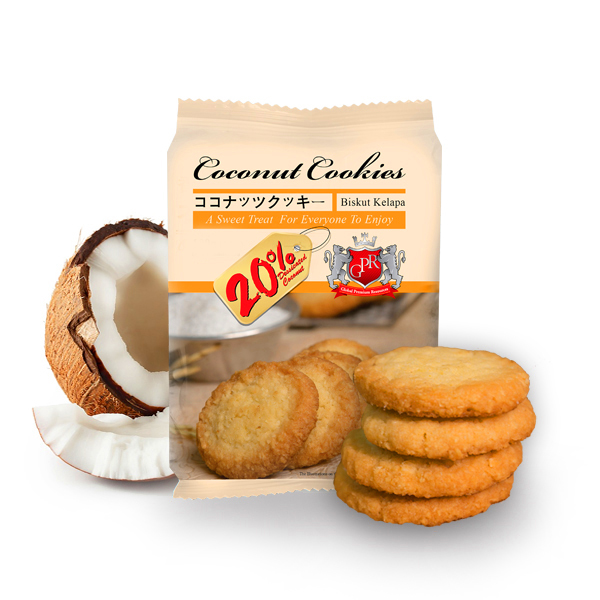 GPR Royal British Coconut Cookies 80g 007