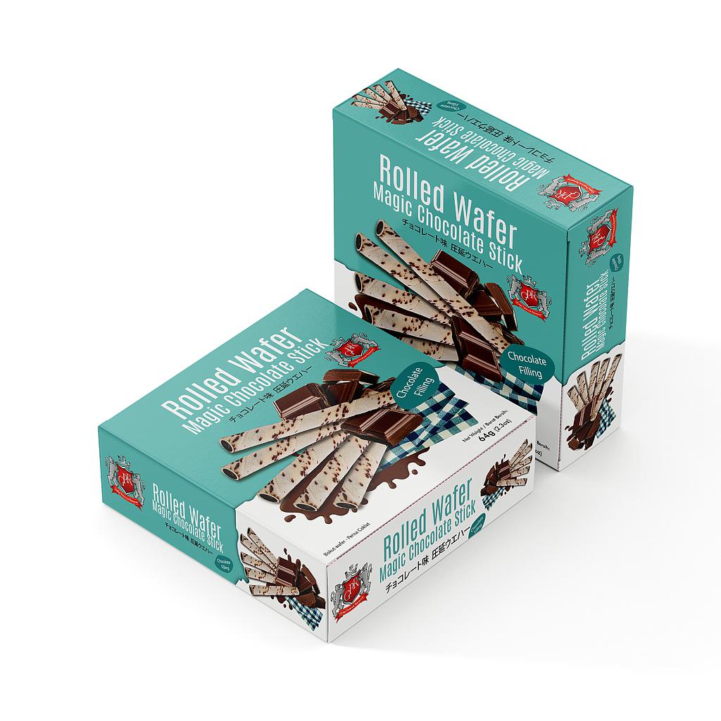GPR Rolled Wafer Magic Chocolate Stick 64g 024